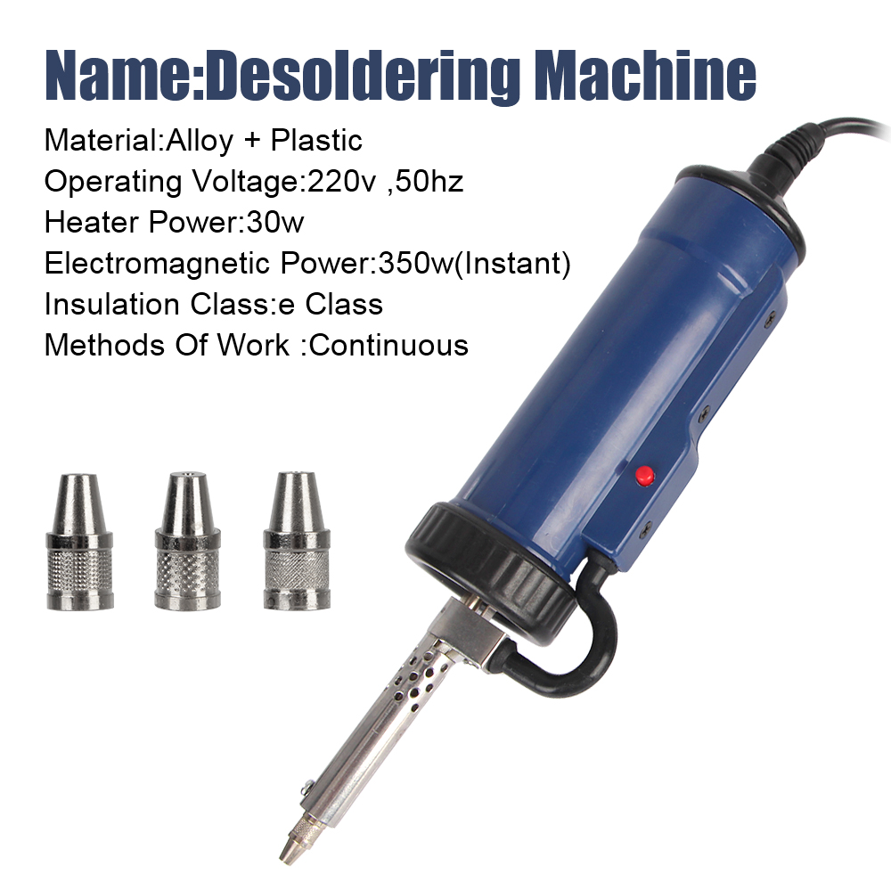 Pompa Penghisap Timah Otomatis - Desoldering Pump Electric Vacuum Station ulasan dan harga
